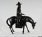Artista chino, Figura a caballo, Finales de 1800, Bronce, Imagen 15