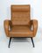 Mid-Century Modern Leatherette Armchair in Marco Zanuso Style, Italy, 1970s 2