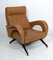 Mid-Century Modern Leatherette Armchair in Marco Zanuso Style, Italy, 1970s, Image 1