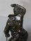 AE Carrier-Belleuse, Man Facing the Wind, Late 19th Century, Bronze 12