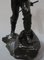 AE Carrier-Belleuse, Man Facing the Wind, Late 19th Century, Bronze, Image 10
