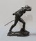 AE Carrier-Belleuse, Man Facing the Wind, Late 19th Century, Bronze 13