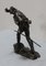 AE Carrier-Belleuse, Man Facing the Wind, Late 19th Century, Bronze 3