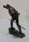 AE Carrier-Belleuse, Man Facing the Wind, Late 19th Century, Bronze, Image 3