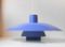 Vintage PH-4/3 Blue Pendant Lamp by Poul Henningsen for Louis Poulsen 2