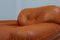 Cognac Leather Armchairs by Girgi for Sapporo, 1970s, Set of 2 4
