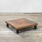 Copper and Wood Coffee Table attributed to Burchiellaro Lorenzo, 1970s, Image 1