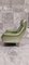 Mid-Century Lounge Chair in Sky and Wood, 1960s, Image 7