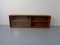 Danish Wall Sideboard with Glass Sliding Doors from Dyrlund, 1980s, Image 6