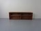 Danish Wall Sideboard with Glass Sliding Doors from Dyrlund, 1980s, Image 4