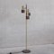 Lámpara de pie ajustable Mid-Century de latón, Imagen 12