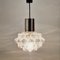 Large Mid-Century Bubble Glass Pendant or Ceiling Light by Helena Tynell for Limburg, Germany, 1960s, Image 4