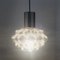 Large Mid-Century Bubble Glass Pendant or Ceiling Light by Helena Tynell for Limburg, Germany, 1960s 5