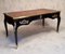Antique Louis XV Style Flat Desk in Darrier Wood and Leather, 1800s 8