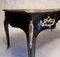 Antique Louis XV Style Flat Desk in Darrier Wood and Leather, 1800s 9