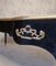 Antique Louis XV Style Flat Desk in Darrier Wood and Leather, 1800s 10