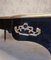 Antique Louis XV Style Flat Desk in Darrier Wood and Leather, 1800s, Image 10