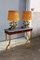 Lampade da tavolo in ottone, metallo e bambù, Italia, anni '50, Immagine 11