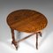 Antiker englischer ovaler Sutherland Tisch, 1850er 9