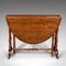 Antique English Oval Sutherland Table, 1850s, Image 3