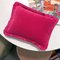 Small Happy Pillow in Velvet Fuchsia from Lo Decor, Image 3
