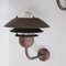 Mid-Century Danish Copper and Glass Wall Lights, Image 2