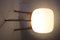Upcycled Glass and Oak Lamp, 1970s 11