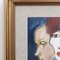 Mino Maccari, Faces, 1970s, Oil on Canvas, Framed 4