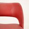 Roter Vintage Stuhl, 1950er 4