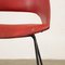 Roter Vintage Stuhl, 1950er 5