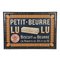 Vintage Framed Petit-Beurre LU Advertisement Sign, Image 1