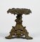 Art Nouveau Backsplash Stand in Metal with Vineyard Grape Leaf Decorations, 1890s, Image 5