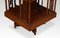 Rosewood Inlaid Revolving Bookcase 4