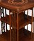 Rosewood Inlaid Revolving Bookcase 2