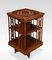 Rosewood Inlaid Revolving Bookcase, Image 7