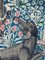 Französischer Vintage Aubusson Jaquar Wandteppich, 1980er 3
