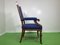 Antiker skandinavischer Sessel mit hoher Rückenlehne um 1890 2
