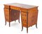 Sheraton Pedestal Desk Shaped Marquetry Inlay 10