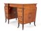 Sheraton Pedestal Desk Shaped Marquetry Inlay 3