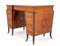 Sheraton Pedestal Desk Shaped Marquetry Inlay, Image 3