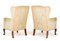 Queen Anne Wing Chairs with Cabriole Legs, 1920s, Set of 2, Image 7