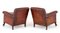 Victorian Leather Armchairs, 1890s, Set of 2 8