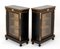 Victorian Pier Ebonised Cabinets, 1890, Set of 2 2