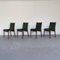 Walnut and Velvet Cavour Chairs by Gregotti, Meneghetti and Stoppino for Sim, 1960s, Set of 4 2