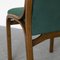 Cavour Stühle aus Nussholz & Samt von Gregotti, Meneghetti & Stoppino für Sim, 1960er, 4er Set 10