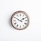 Vintage Industrial Copper Case Wall Clock from Synchronome, 1930s, Image 7