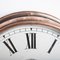 Vintage Industrial Copper Case Wall Clock from Synchronome, 1930s 12