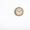 Reloj de pared industrial vintage pequeño de cobre de Synchronome, años 30, Imagen 3