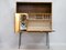 Mid-Century Secretary with Illuminated Bar from Nussholz, 1960s, Image 12