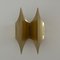 Mid-Century Brass Gothic Wall Lights by Bent Karlby, 1960s 1